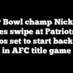 Super Bowl champ Nick Foles takes swipe at Patriots as Broncos set to start backup QB in AFC title game