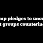 Trump pledges to uncover leftist groups countering ICE