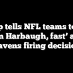 Trump tells NFL teams to ‘hire John Harbaugh, fast’ after Ravens firing decision