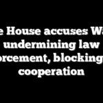White House accuses Walz of undermining law enforcement, blocking ICE cooperation