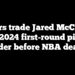 76ers trade Jared McCain, their 2024 first-round pick, to Thunder before NBA deadline