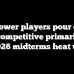 AI power players pour cash into competitive primaries as 2026 midterms heat up