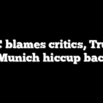 AOC blames critics, Trump after Munich hiccup backlash