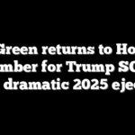 Al Green returns to House chamber for Trump SOTU after dramatic 2025 ejection