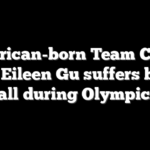 American-born Team China skier Eileen Gu suffers brutal fall during Olympics