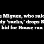 Blake Miguez, who said Sen Cassidy ‘sucks,’ drops Senate bid for House run