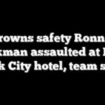 Browns safety Ronnie Hickman assaulted at New York City hotel, team says