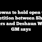 Browns to hold open QB competition between Shedeur Sanders and Deshaun Watson, GM says