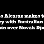 Carlos Alcaraz makes tennis history with Australian Open title win over Novak Djokovic