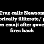 Cruz calls Newsom ‘historically illiterate,’ posts clown emoji after governor fires back