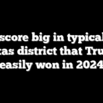 Dems score big in typically red Texas district that Trump easily won in 2024