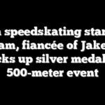 Dutch speedskating star Jutta Leerdam, fiancée of Jake Paul, picks up silver medal in 500-meter event