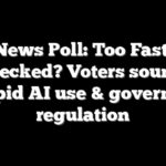 Fox News Poll: Too Fast, Too Unchecked? Voters sound off on rapid AI use & government regulation