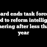 Gabbard ends task force that aimed to reform intelligence gathering after less than a year