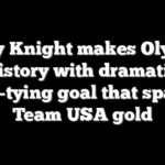 Hilary Knight makes Olympic history with dramatic game-tying goal that sparked Team USA gold