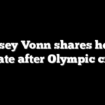 Lindsey Vonn shares health update after Olympic crash