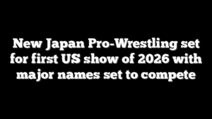 New Japan Pro-Wrestling set for first US show of 2026 with major names set to compete
