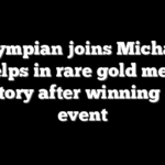 Olympian joins Michael Phelps in rare gold medal territory after winning 10th event