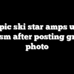 Olympic ski star amps up ICE criticism after posting graphic photo