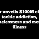 RFK Jr unveils $100M effort to tackle addiction, homelessness and mental illness
