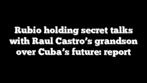 Rubio holding secret talks with Raul Castro’s grandson over Cuba’s future: report