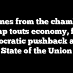 Scenes from the chamber: Trump touts economy, faces Democratic pushback at the State of the Union