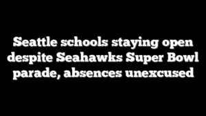 Seattle schools staying open despite Seahawks Super Bowl parade, absences unexcused
