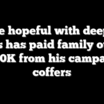 Senate hopeful with deep Dem ties has paid family over $350K from his campaign coffers