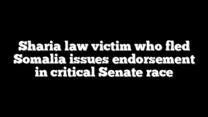 Sharia law victim who fled Somalia issues endorsement in critical Senate race