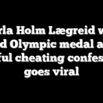 Sturla Holm Lægreid wins third Olympic medal after tearful cheating confession goes viral