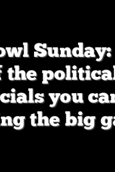 Super Bowl Sunday: Here are some of the political, social commercials you can expect during the big game