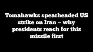 Tomahawks spearheaded US strike on Iran — why presidents reach for this missile first