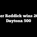 Tyler Reddick wins 2026 Daytona 500