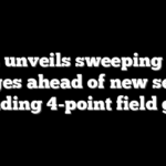 UFL unveils sweeping rule changes ahead of new season, including 4-point field goals