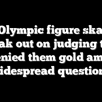 US Olympic figure skaters speak out on judging that denied them gold amid widespread questions