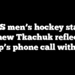 US men’s hockey star Matthew Tkachuk reflects on Trump’s phone call with team