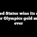 United States wins its most Winter Olympics gold medals ever