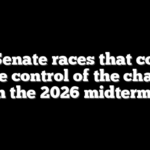 10 Senate races that could decide control of the chamber in the 2026 midterms