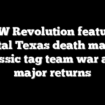 AEW Revolution features brutal Texas death match, classic tag team war and major returns
