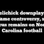 Bill Belichick downplays Hall of Fame controversy, says focus remains on North Carolina football