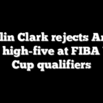 Caitlin Clark rejects Angel Reese high-five at FIBA World Cup qualifiers