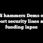 DHS hammers Dems over airport security lines amid funding lapse