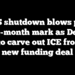 DHS shutdown blows past one-month mark as Dems push to carve out ICE from any new funding deal