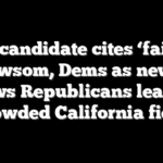 GOP candidate cites ‘failure’ of Newsom, Dems as new poll shows Republicans leading crowded California field