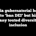 Georgia gubernatorial hopeful vows to ‘ban DEI’ but his own company touted diversity and inclusion
