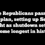 House Republicans pass rival DHS plan, setting up Senate fight as shutdown set to become longest in history