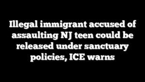 Illegal immigrant accused of assaulting NJ teen could be released under sanctuary policies, ICE warns