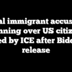 Illegal immigrant accused of running over US citizen nabbed by ICE after Biden-era release