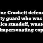 Jasmine Crockett defends her security guard who was killed in police standoff, wanted for impersonating cop