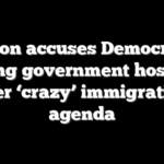 Johnson accuses Democrats of taking government hostage over ‘crazy’ immigration agenda